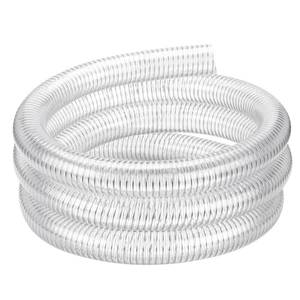 lot 5873 image: Geowaky 1id-10ft PVC Reinforced Tubing Steel Wire Suction Flexible Hose Vinyl Tubing Heavy Duty PVC Vacuum Hose Drain Fuel Oil Gas Water for Marine Bilge Pump Pond Spa