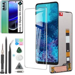 lot 6168 image: Screen for Motorola Moto G Stylus 5G 2022 Screen Replacement for Motorola G Stylus 5G 2022 XT2215 XT2215-1 XT2215DL LCD Display Touch Screen Digitizer Assembly Replacement with Kit