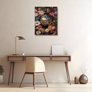 lot 6245 image: HULDFRDA Paint by Numbers for Adults Disco Ball Paint by Numbers Light Ball Paint by Number Kit Adult Color by Number DIY Oil Painting by Number Without Frame Art and Crafts, 16 x20 Inch