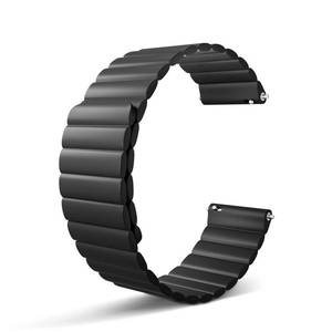 lot 6294 image: Magnetic Watch Band, Silicone Watch Strap 20mm 22mm Smartwatch Bands, Quick Release Wristband Adjustable Magnetic Closure Women Men Watch Belt Replacement for Galaxy Gear S2 S3 GT2 Fenix 5S Plus