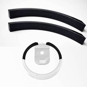 lot 6325 image: PIAOLGYI 2PCS Bumper Extender for Robot Roomba Vacuum Prevent Vacuum Cleaner from Getting Stuck (Tall 1 Inch)