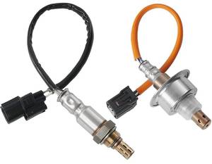 lot 9597 image: 2Pcs Oxygen Sensor Upstream Downstream O2 Sensor Compatible with 2007-2011 Honda Civic DX EX LX 1.8L L4 Replace 234-9124, 234-4350, 36531-RNA-J01, 36532-RNA-A01