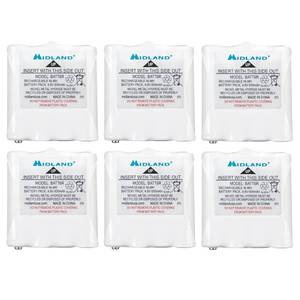 lot 9626 image: Midland AVP8 NiMH Rechargeable Battery Packs for CXT and LXT Series Radios - 3-Pack
