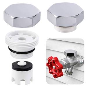 lot 10354 image: Nkiy Quen 2 Pack Vacuum Breakers Outside Faucet, Stainless Steel Vacuum Breaker Repair Kit Vac-Vbk-X1B, Vacuum Breaker Replacement for Traditional Anti Siphon Frost Free Sillcock Valves