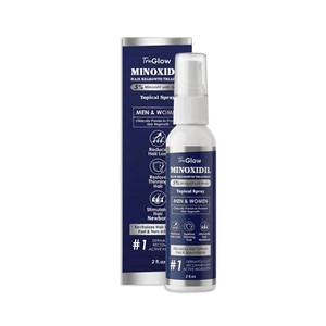 lot 10403 image: TruGlow 5% Minoxidil Hair Regrowth Treatment Spray for Men & Women with Thinning Hair, Topical Scalp Solution, Unscented - 2 oz (1 pc)