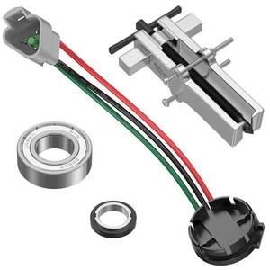 lot 10475 image: CLUBRALLY Club Car Speed Sensor and GE Magnet Kit for Golf Cart DS IQ & Precedent with GE Motor Only OEM#102265601 120402100