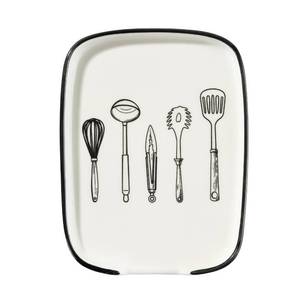 lot 10477 image: Ceramic Spoon Rest for Stove Top, White and Cute Spoon Holder for Kitchen Counter, Heat-Resistant Cooking Utensil Rest for Kitchen Counter Decor, Cooking Spoon and Spatula Holder