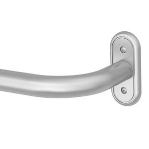lot 11529 image: Wolistsa Curtain Rods 36-184 Inch, Silver Wrap Around Blackout Curtain Rods for Windows, 1 Adjustable Extra Long Heavy Duty Room Darkening Window Treatment Rod for Bedroom, Living Room, Sliding Door