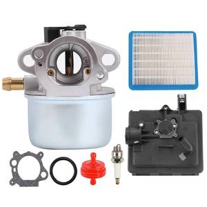lot 11568 image: Annolai 799868 Carburetor for BS 675 625 Series Engine Parts 498170 799872 790821 14111 498254 Craftsman Murray 6.75 6.5 HP 190cc 22 Trimmer Push Mower 795259 Air Cleaner Primer Base