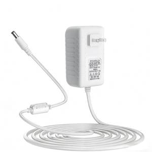 lot 12174 image: 15W Power Cord Replacement for Echo Show 5 1st gen  2nd gen, Alexa Dot 3rd Generation5th Gen4th GenKids Edition, Pop Charger Adapter Plug, White