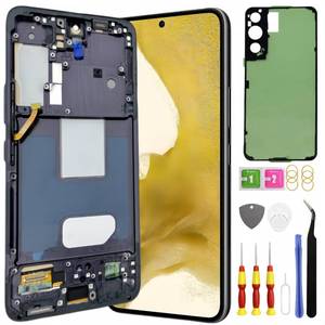 lot 12201 image: TFT Galaxy S22 5G Screen Replacement for Samsung Galaxy S22 LCD Screen Touch Digitizer Display Pantalla with Frame Toolkits SM-S901U S901B Black