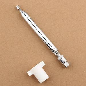 lot 12217 image: 12 Sections Telescopic Aerial Antenna FM 75 Unbal for All F Connector Radio and Compatible with Tivoli Audio Model One, Two, Three,Musicsystem Radio