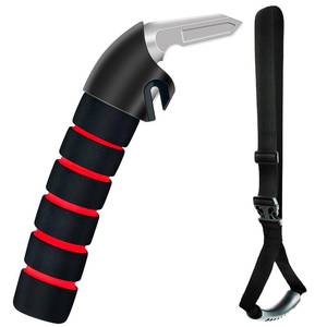 lot 12220 image: KOUNATSURI Car Handle Assist for Elderly Car Door Handle Multifunction Handle Car Door Latch Handle for Seniors and Handicapped(Red)
