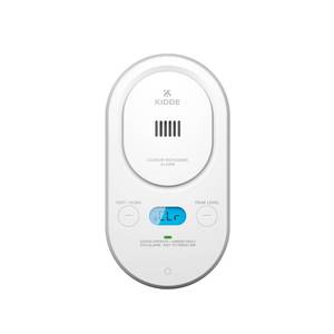 lot 12225 image: Kidde Carbon Monoxide Detector, Plug-in with AA Battery Backup, Easy-to-Read Digital Backlit Display, 85 dB Alarm, Rotating Plug, LED Status Light Indicators, 5th Edition, COPD