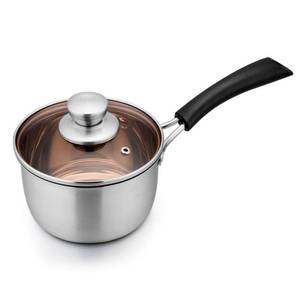 lot 13383 image: TeamFar 1 Quart Saucepan, Stainless Steel Saucepan with Lid, Small Sauce Pot Milk Pan Cookware for Home Cooking, Non Toxic & Healthy, Easy Clean & Dishwasher Safe