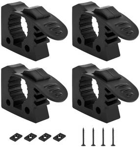 lot 14461 image: Kryonix Shovel Mount Rubber Clamp (2 Pack) �� Adjustable Quick Release Universal Tool Holder for Truck, Roof Rack, Garage, or Workshop (Fits 1.18 - 1.57 Diameter)