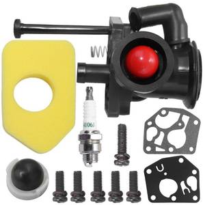 lot 14481 image: Zreneyfex 795477 Carburetor Replacement for 795469 795469 794147 498809 497619 790206 790218 699660 794161 498811 with 698369 Air Filter and Spring