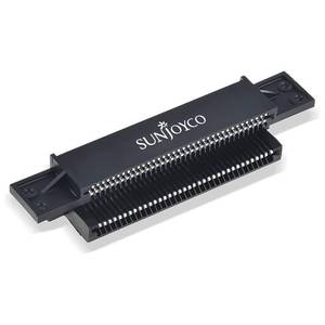 lot 14482 image: SUNJOYCO NES Cartridge Slot, 72 Pin NES Connector for NES 8 Bit Entertainment System Nintendo Console Games Repair Part