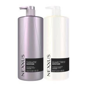 lot 19802 image: Nexxus Therappe Humectress Shampoo Conditioner 2 Count for Ultimate Moisture for Dry Hair Powered by Polysoft Hydrator Technology with Tri-lipids 33.8 fl oz