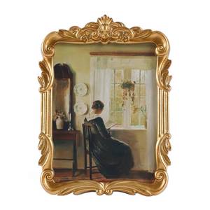 lot 20315 image: Kangce Vintage Picure Frames 5x7 Antique Victorian Gold Bronze Picture Frames for Tabletop and Wall Mount Ornate Retro Home Decor Gallery Wall Art (5x7 inch)