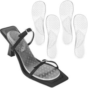 lot 20336 image: Arch Support Sandal Inserts for Flat Feet, Gel 34 Invisible High Heel Insoles Women, Adhesive Heel Inserts for Dress Shoes Pain Relieve, New Anti-Slip, 2 Clear, 5-7