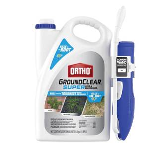 lot 20345 image: Ortho GroundClear Super Weed & Grass Killer1 with Comfort Wand - Ready-to-Use Weed Killer Spray, Continuous Spray, Results in Hours, 0.5 gal.
