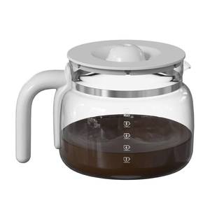 lot 20348 image: DCGC01 10-Cups Replacement Glass Carafe Pot Compatible with Smeg DCGC01 DCF02 DCG01 Overflow Coffee Maker