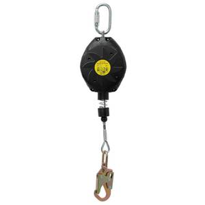 lot 20379 image: Self Retracting Lifeline 20FT Fall Protection Safety Lanyard, NO Tangle Steel Cable Class 1 SRL ANSI OSHA Retractable Fall Arrest Construction Roofing Roofing Construction Gear