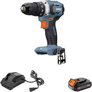 lot 1473 image: Senix 20V Brushless Cordless Drill with Battery and Charger