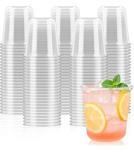 lot 20357 image: Clear Plastic Disposable Cups 50 Piece Set