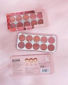 lot 20372 image: Miss Rose 10 Color Blush Palette Set