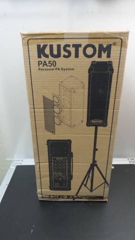 lot 1004 image: Kustom PA50 Personal PA speaker