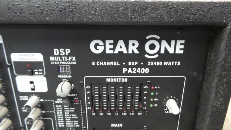 Gear one pa2400 user manual instructions