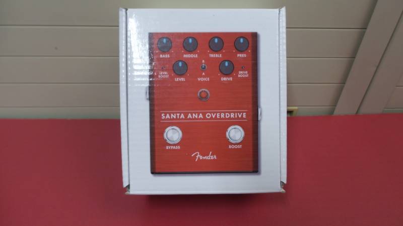 lot 1050 image: Fender Santa Ana Overdrive Effects Pedal