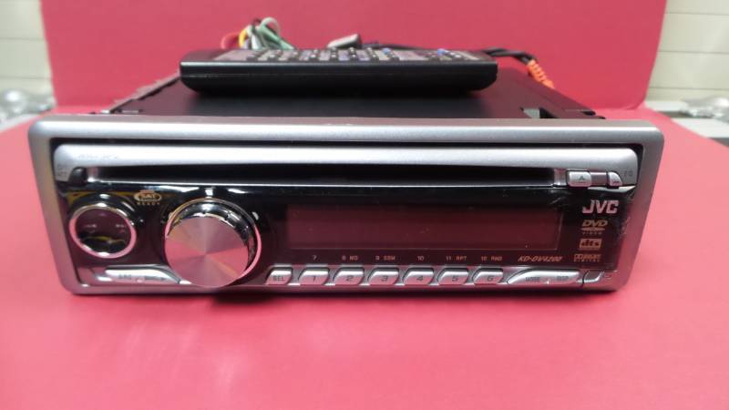 lot 1078 image: JVC KD-DV4200 Car DVD Player
