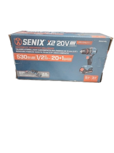 lot 5482 image: SENIX X2 20V Brushless Cordless Impact Driver with 2.0Ah Battery