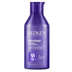 lot 6376 image: Redken Blondage Color Depositing Purple Shampoo For Blonde, Bleached or Highlighted Hair - Neutralizes Brassy Tones With Salicylic Acid, 10.1 Fl Oz