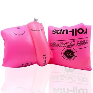 lot 6403 image: Arm Floaties for Kids and Adults - Inflatable Swimming Arm Ring, Dual Airbags Swim Float floaties for Kids 3-5 Toddlers Adults Children Perfect Summer Essential in The Pool (Pink)