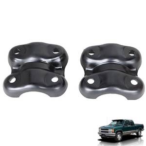 lot 9642 image: TJHSM 2PCS Rear Axle U Bolt Plate Replacement for Escalade 1999-2000 Replacement for Silverado 1500 1999