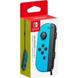 lot 10058 image: Nintendo Joy-Con (L) - Neon Blue Switch