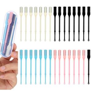 lot 10491 image: FNANJWQ 30Pcs Manual Nose Hair Trimmer - Rotating Nasal Hair Razor Cutter with Storage Box for Women and Men Double Sided Nose Hairs Cleaner Portable Nostril Remover Tools (BlueWhitePinkBlack)