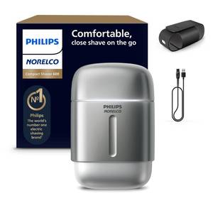 lot 11600 image: Philips Norelco Shaver 600 Series - Compact Electric Shaver, Lift & Cut System, SteelPrecision Blades, 4D Flex Heads, Wet & Dry Shave, Travel Case, Model S69394