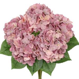 lot 11641 image: Hollyone Pink Purple Hydrangea Artificial Flowers Large Artificial Hydrangeas Silk Flowers for Home Decor Indoor Wedding Flowers Bouquets Faux Flowers Kitchen Centerpiece Table Decorations