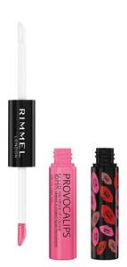 lot 12356 image: Rimmel London Provocalips 16hr Kiss-Proof Lip Color - Two-Step Liquid Lipstick to Lock in Color and Shine - 200 Ill Call You, .14 fl.oz.