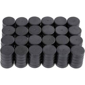 lot 12359 image: Anpro 120 Pcs Ceramic Industrial Magnets Hobby Craft Magnets-1116 Inch (18mm) Round Magnet Disc for Refrigerator Button DIY Cup Magnet Craft Hobbies, Science Projects & School Crafts