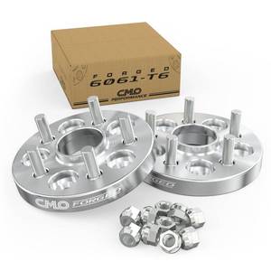 lot 13386 image: Customadeonly 5x100 to 5x114.3 Forged Hubcentric Wheel Adapters (2PC 20mm) for Lexus Toyota - 54.1mm Hub to 56.1mm Wheel Bore - M12x1.5 - Fix Offset, Improve Stance & Appearance