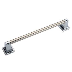 lot 14098 image: Joyrain Stainless Steel Bathroom Grab Bar for Elderly - Safety Rail & Towel Rack Dual Function, 91624 Inch Anti-Slip Handle for ShowerToiletTub (Chrome, 9 inch)