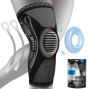 lot 14122 image: POWERLIX Knee Brace with Support and Pad for Pain Relief, Medical Knee Support, Compression Knee Sleeve for for Men & Women Knee Support for Running, Basketball, Volleyball