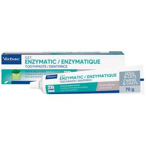 lot 14133 image: Virbac C.E.T.� Enzymatic Toothpaste Tartar & Plaque Control for Fresh Breath  Pet Dental Care Toothpaste  Poultry Flavor, 2.5 oz