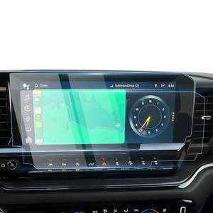 lot 14145 image: Karltys 2 Packs Screen Protector for 2022-2025 2026 Chevy Silverado GMC Sierra 1500 2500HD 3500HD, 13.4-Inch Tempered Glass Screen Cover for Cheverolet Silverado Touchscreen Film No Glare & Fingerprint